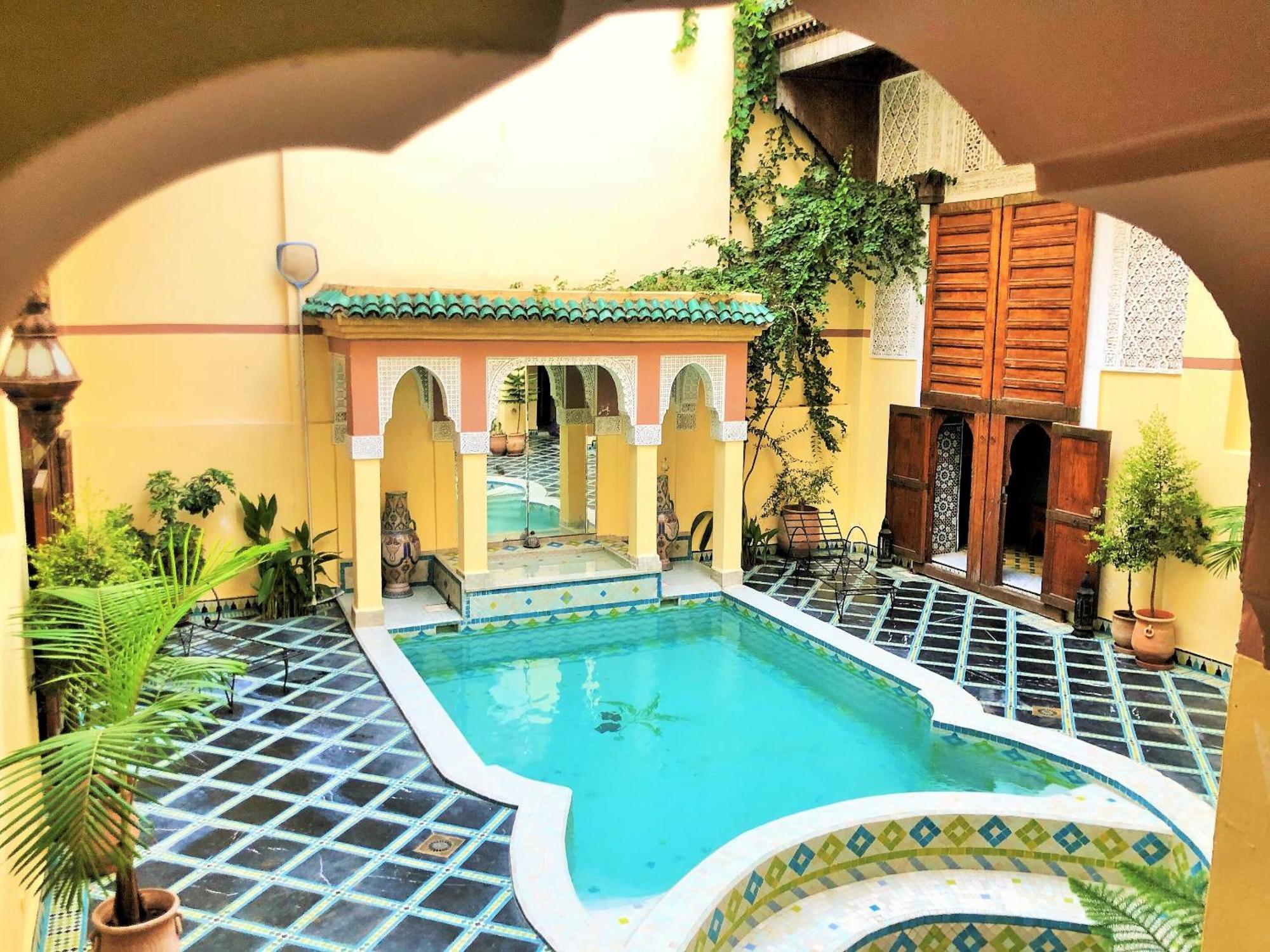 Riad Zitouna Fès Exteriör bild