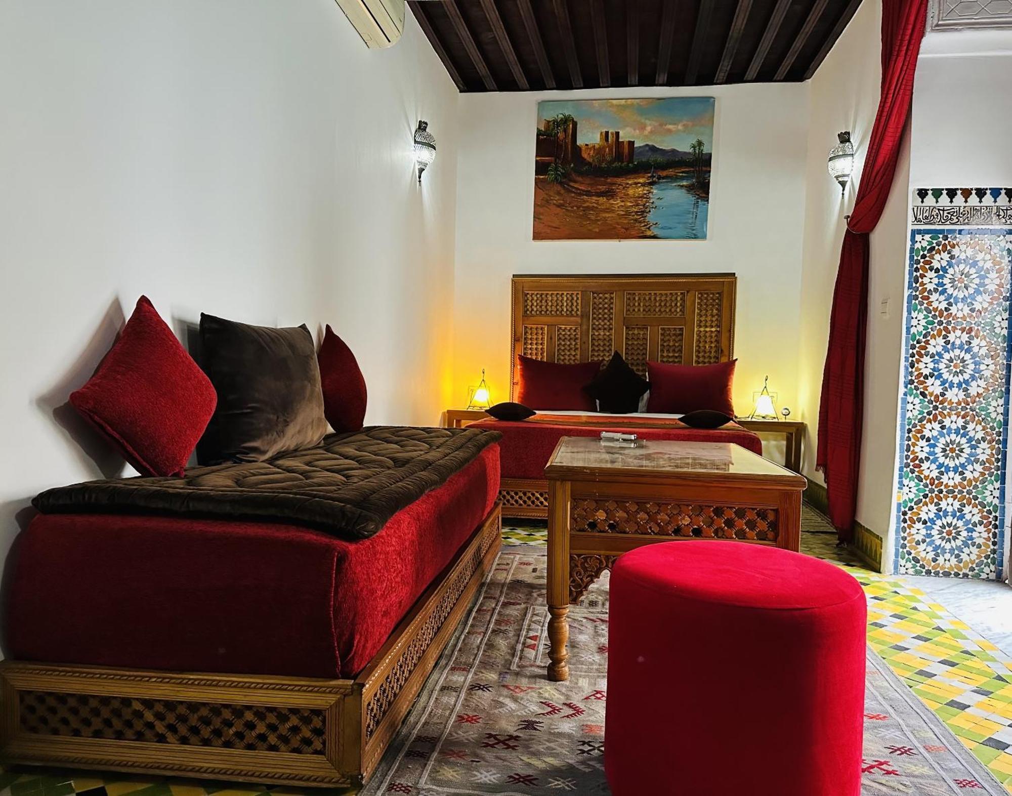 Riad Zitouna Bed and Breakfast Fès Rum bild