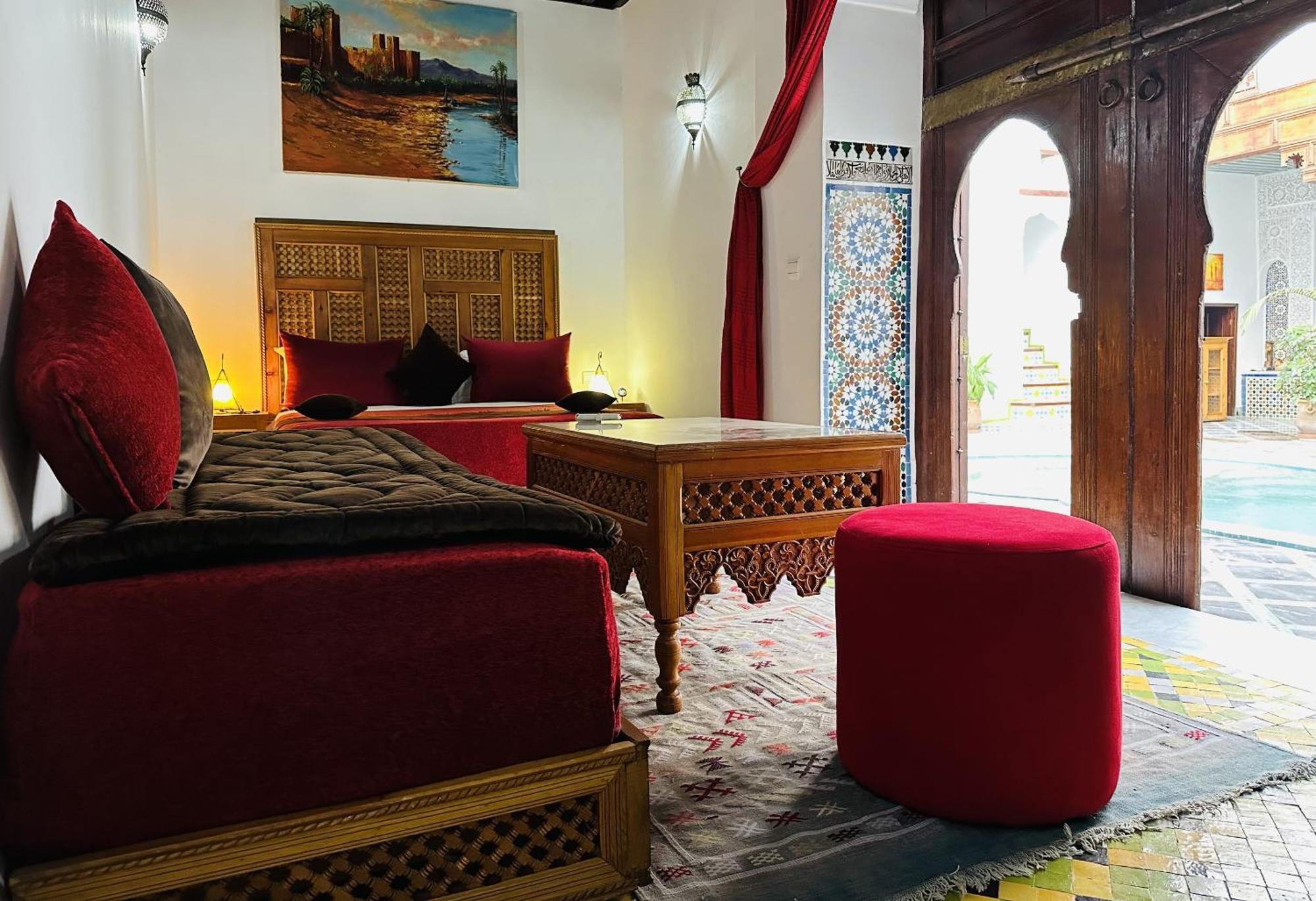 Riad Zitouna Bed and Breakfast Fès Rum bild